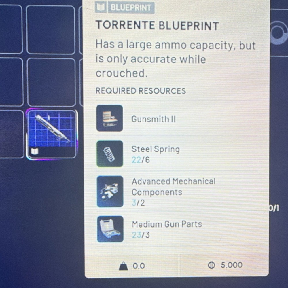 Torrente Blueprint