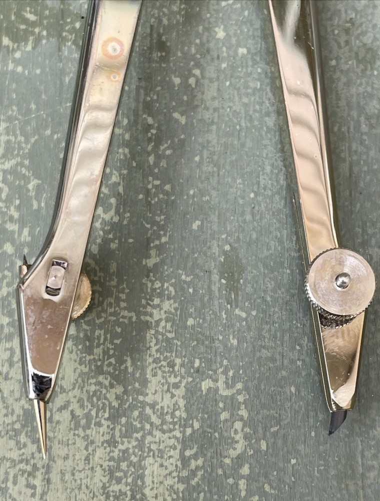 VINTAGE DICK BLICK DRAFTING CALIPER / COMPASS - MADE IN GERMANY