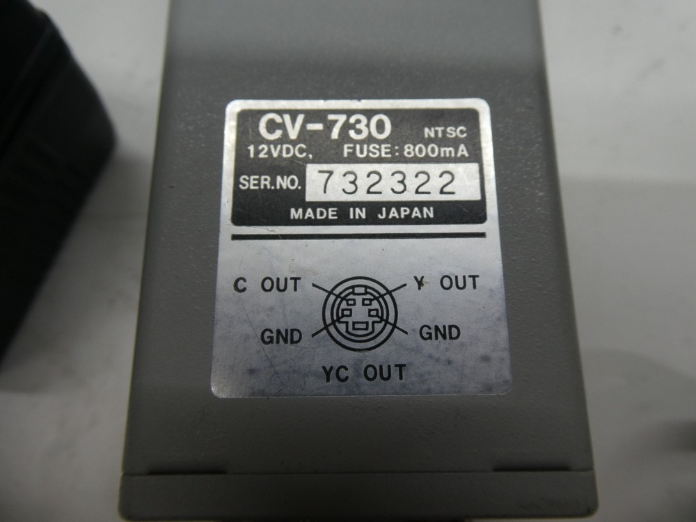 🍀 NICE & RARE! Costar Jai CV-730 NDC CCD Microscope Camera w Computar 16mm Lens