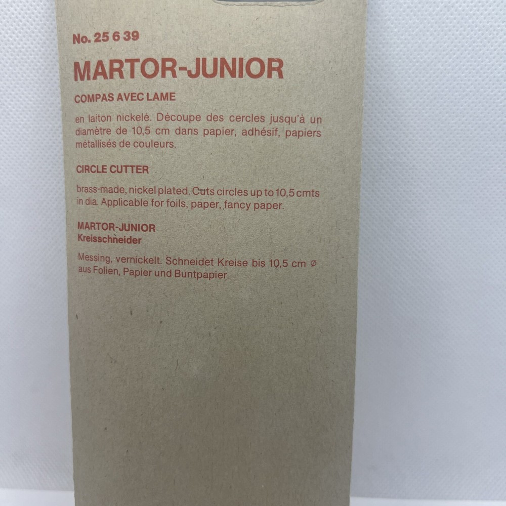 Adjustable Compass Circle Cutter By Martor