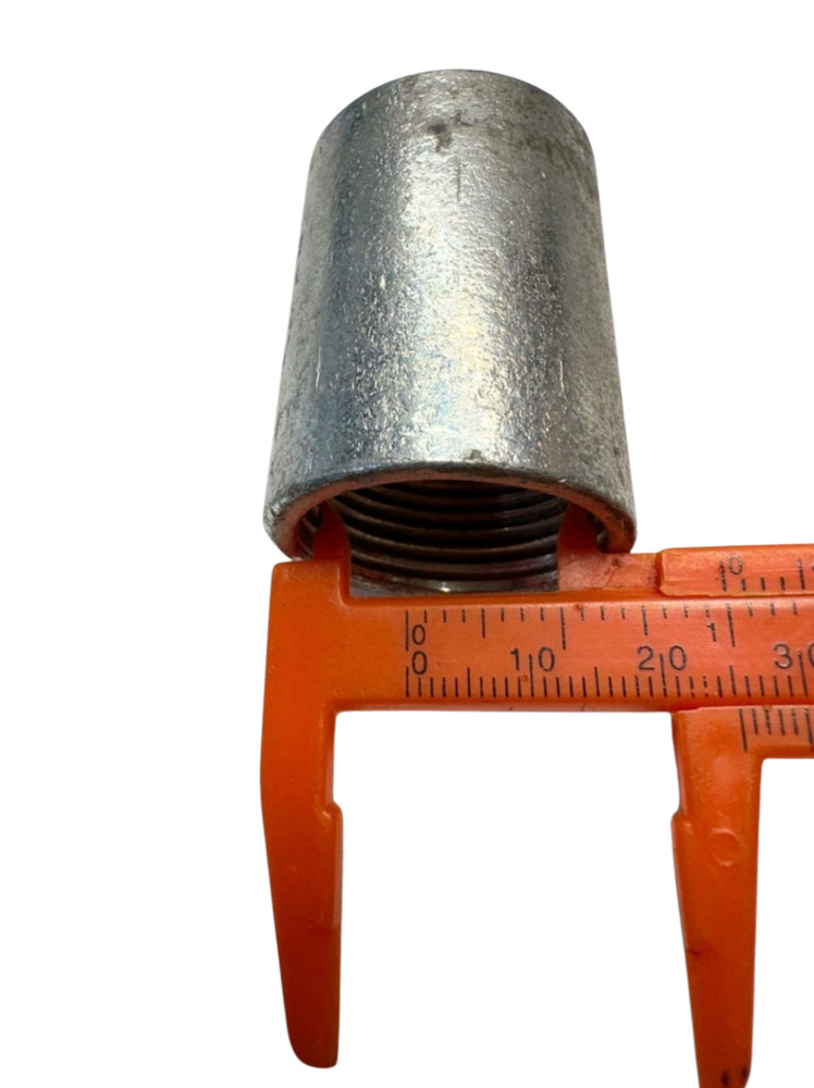 (Pack of 2) EC 3/4" Full Threaded Coupling Fitting **Free Shipping**