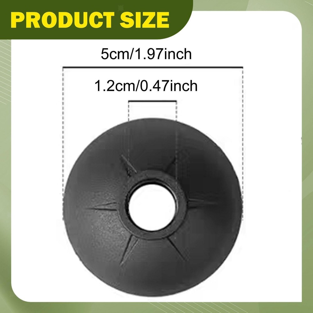 2x Walking Pole Mud Baskets Replacement Professional Removable Round 5cm