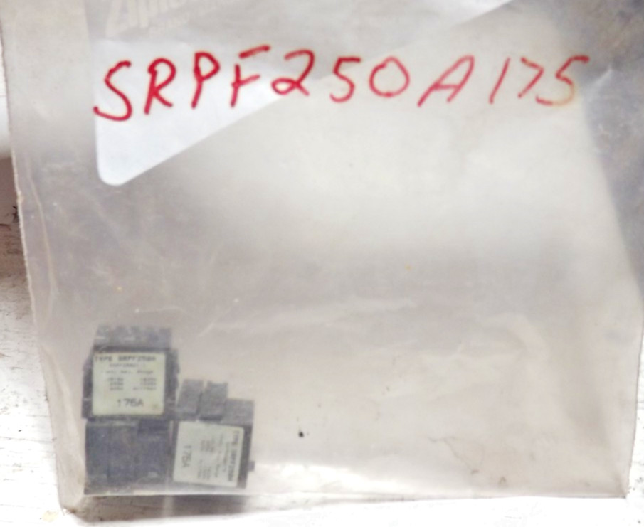 GE SRPF250A175 RATING PLUG