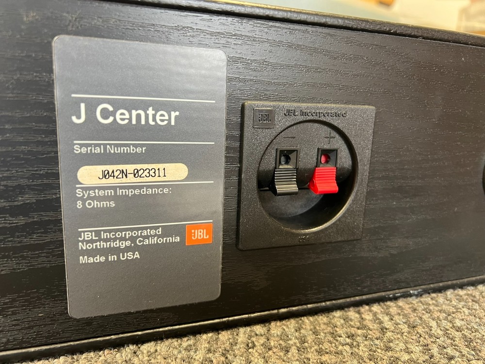 JBL J Center Speaker - WORKING