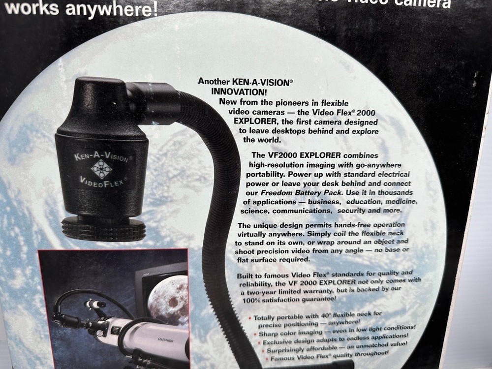 Ken A Vision Video Flex 2000 Explorer Model 2100