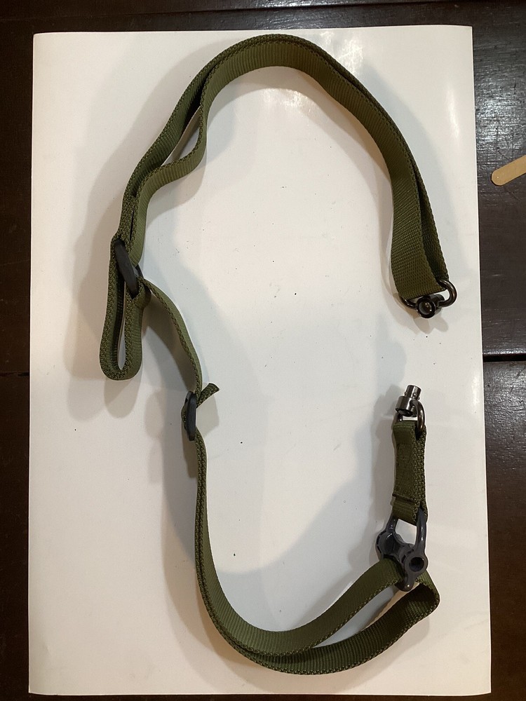 Rifle Sling Quick Disconnect (green)