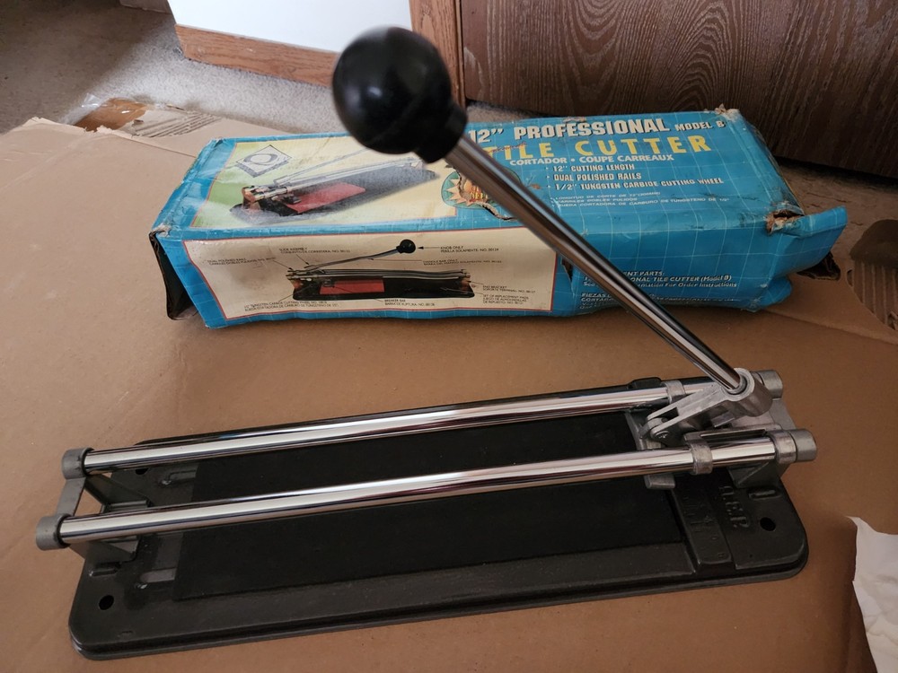 Old 12" Professional Model B tile cutter