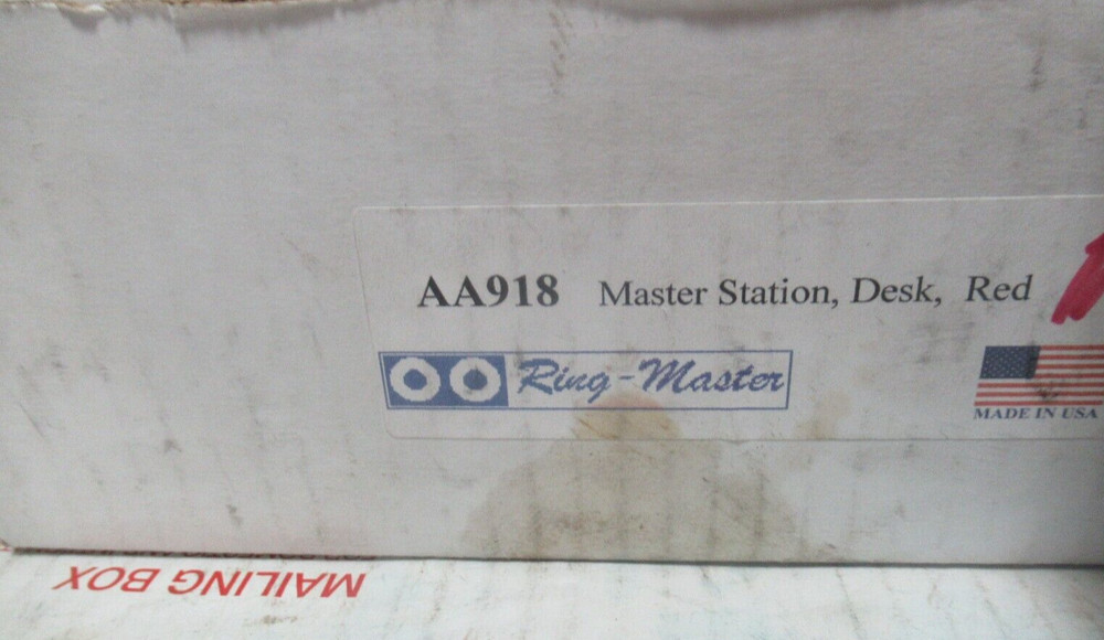 ELEVATOR Ring-Master desk / wall Intercom Master Station desk,red - AA918