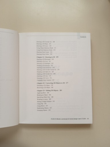 Punch Software Master Landscape Pro Home Design User's Guide Manual Only