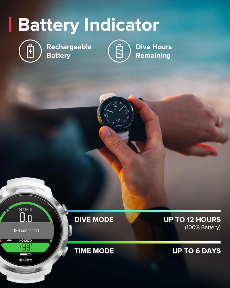 Suunto D5 Dive Computer - All Black ss050192000