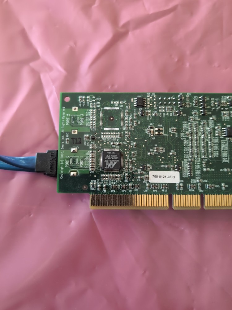 3WARE ACTIVITY 2 PORT SATA RAID CONTROLLER PCI-X 476D Escalade 8006-2LP