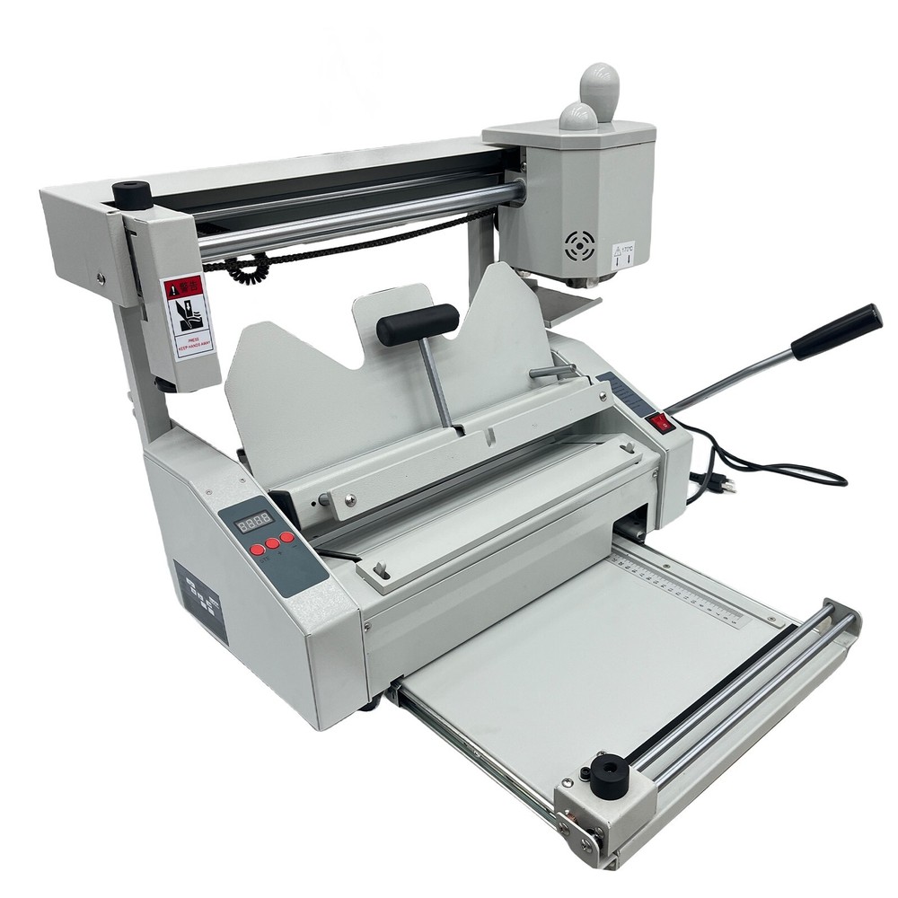 110V A4 Manual Hot Glue Book Binding Machine With Indenting Function