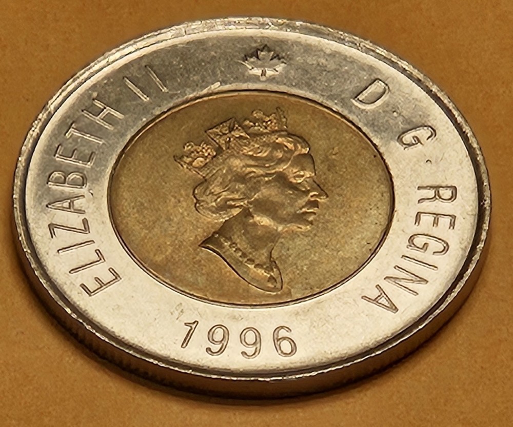 1996 Toonie Canada 2 Dollar Coin