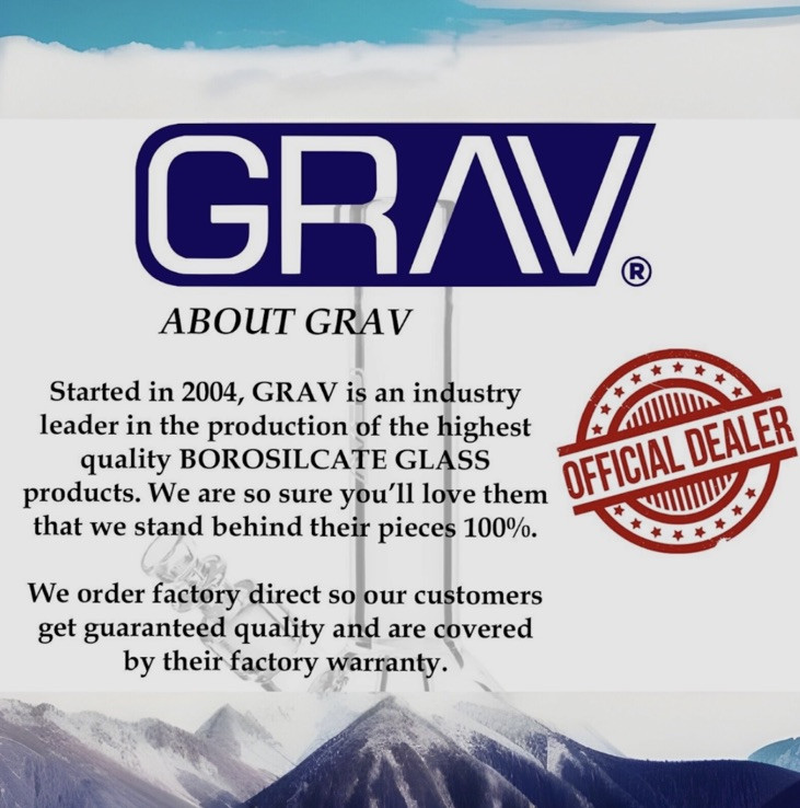 GRAV® EMPRESS WATER PIPE, GLASS BONG, CLASSY ELEGANT, HIGH FUNCTIONALITY