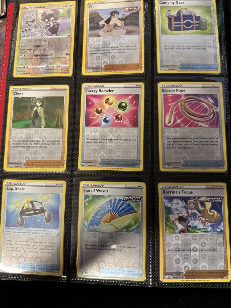Pokemon S&S Battle Stylese: Almost Complete Master Set Binder!