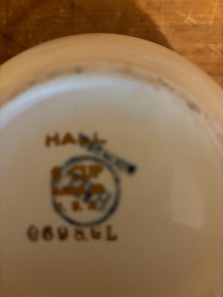 Vintage Hall's Superior Kitchenware Teapot