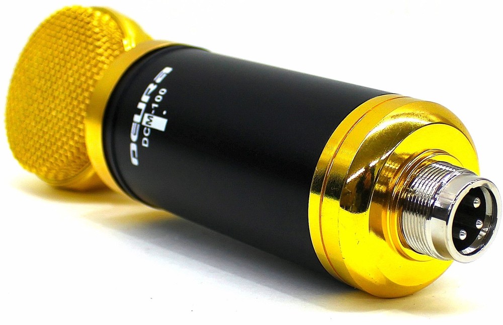 DEURA DCM-100 Large Diaphragm Phantom Power Studio Condenser BEST Microphone