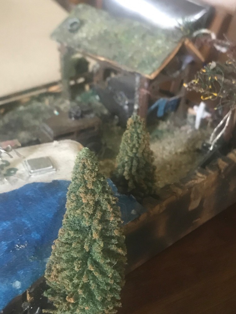 scratch built 1/64 diorama. Detailed look!!!