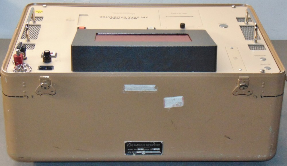 King Nutronics MODEL 3688 AIR DATA TEST SET CALIBRATOR