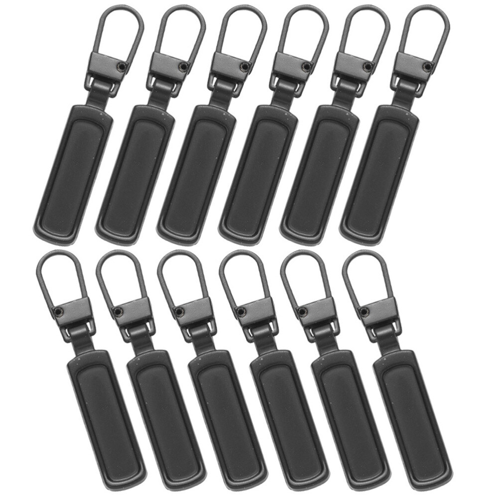12PCS Bag Garment Zipper Puller Removable Zipper Backpack Zipper Tabs
