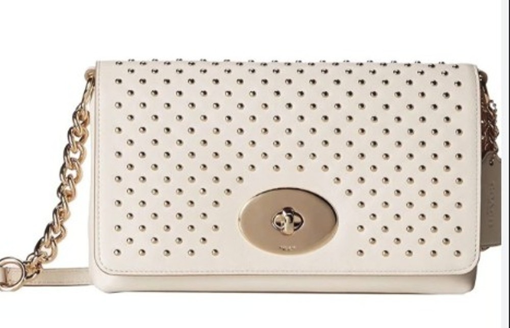 Coach Leather Crossbody Pinnacle Studs