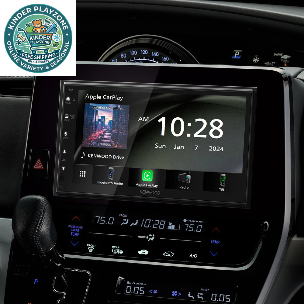 DMX400S 6.8" Digital Multimedia Receiver with Apple Carplay & Android Auto, Back