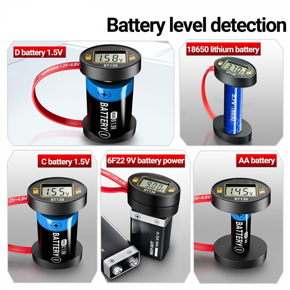 Efficient Battery Tester with Magnetic Suction for Accurate Measurement