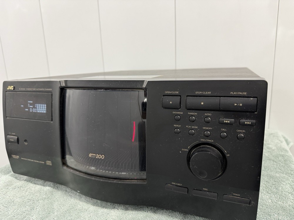 JVC XL MC222 200 Disc CD Changer Works Tested