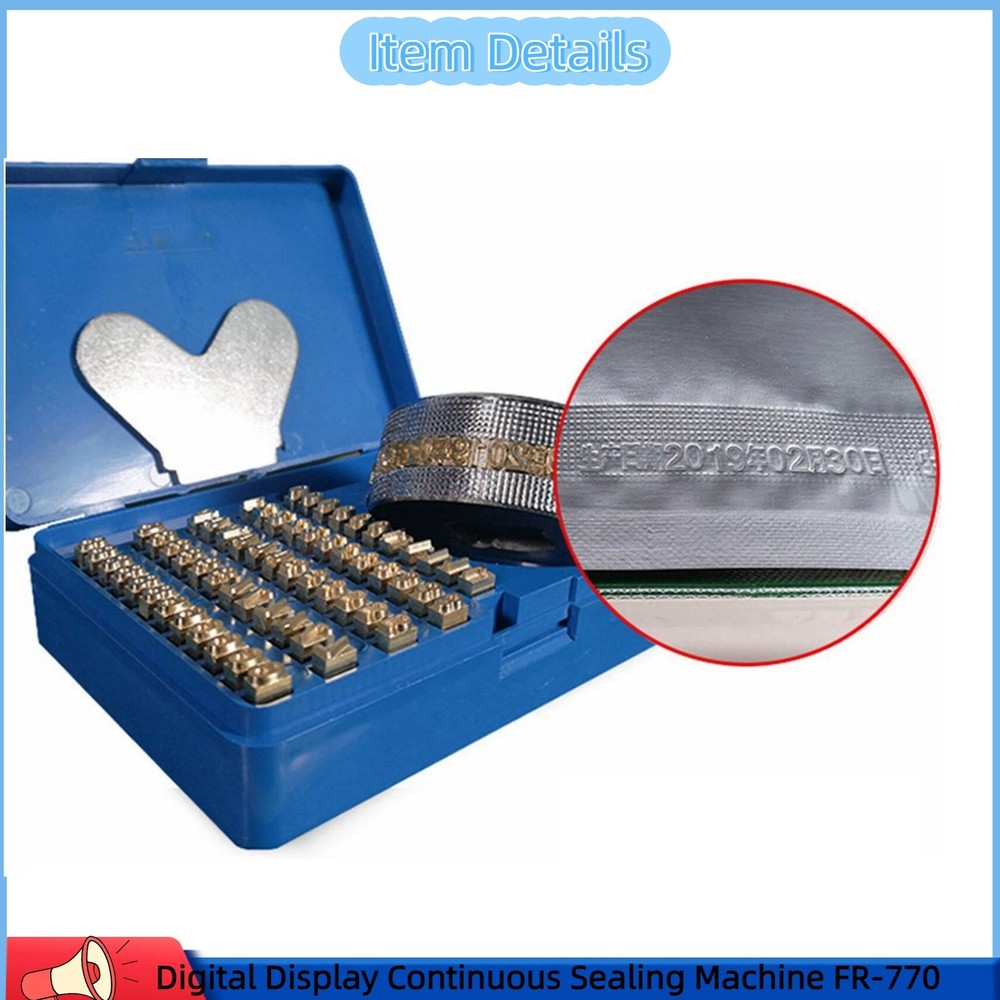 Digital Display Continuous Sealing Machine Film Sealer Packing Packaging