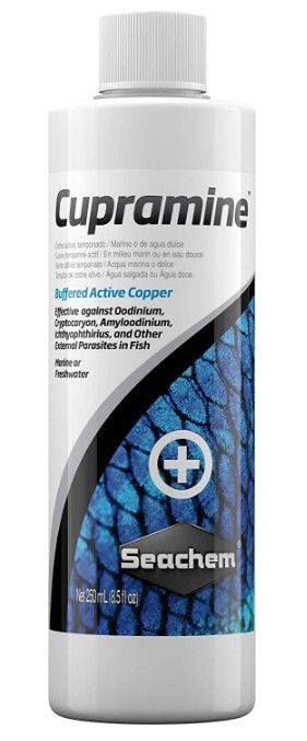 Aquarium, Seachem Cupramine (8.5 oz)