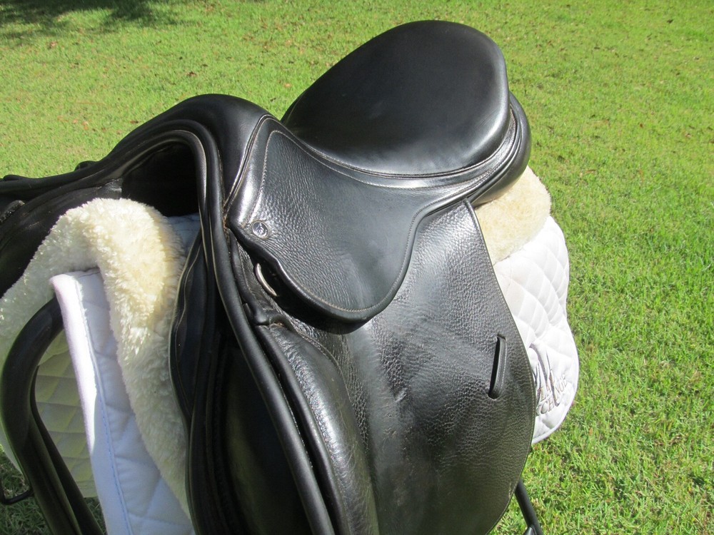 17" COUNTY INNOVATION ( BLACK) close contact jumping saddle-2013 MODEL