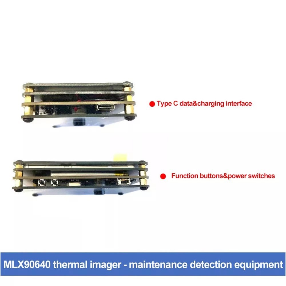 Thermal Imager with Built in Flash Chip for Image Storage and Transfer