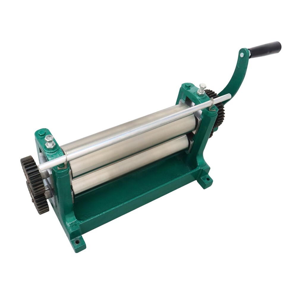 Manual Beeswax Rollers Foundation Milling Machine Honeycomb Sheets Mill 3.4"