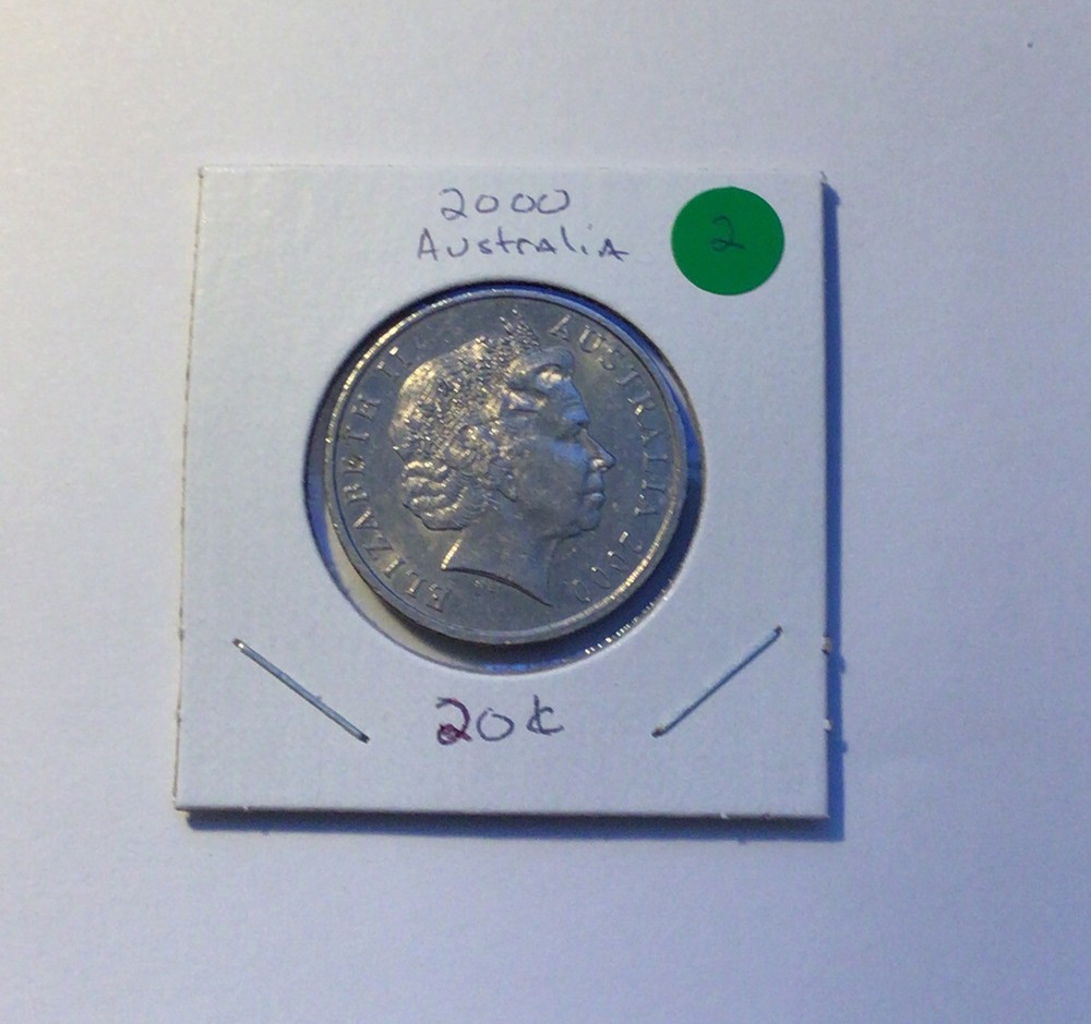 2000 Australia 20 Cent Coin B16