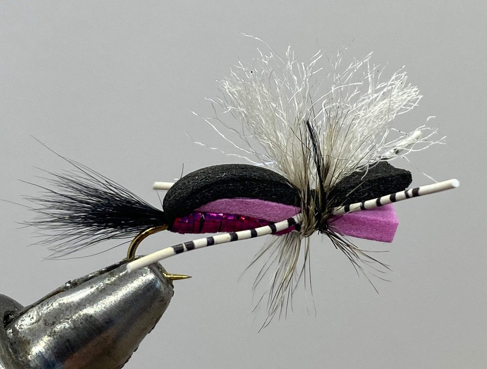 One Dozen (12) - Hippie Stomper - Pink - Dry Fly