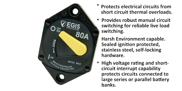 EGIS MOBILE 87 SERIES 80 A PANEL MOUNT- 4707-080