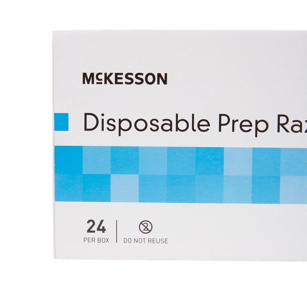 McKesson Razor Double Edged Single Blade Blue 24 per Box 16-RZ24