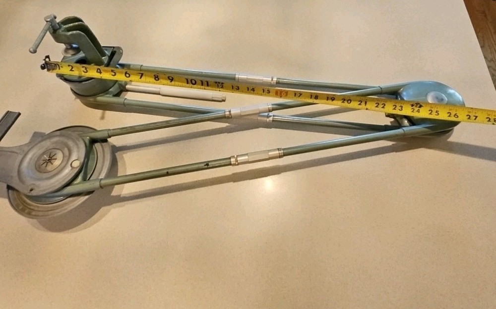 Large Universal Boardmaster Drafting Machine, Vintage, Tested And Working