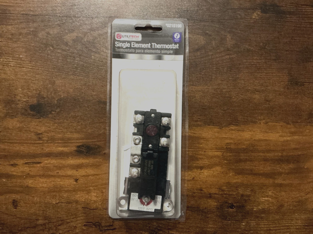 UTILITECH SINGLE ELEMENT THERMOSTAT     #0215198