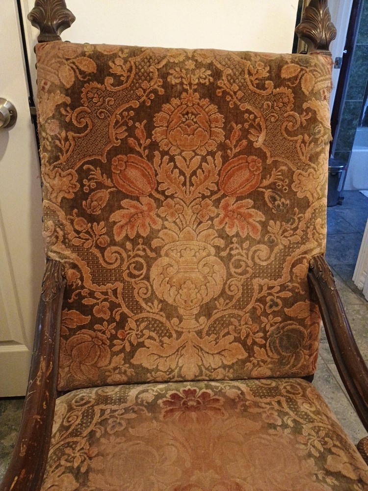 vintage chairs Throne Style 1900c