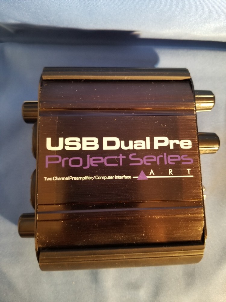 ART Project Series USB Dual Pre - 2-Channel Preamplifier PC Interface