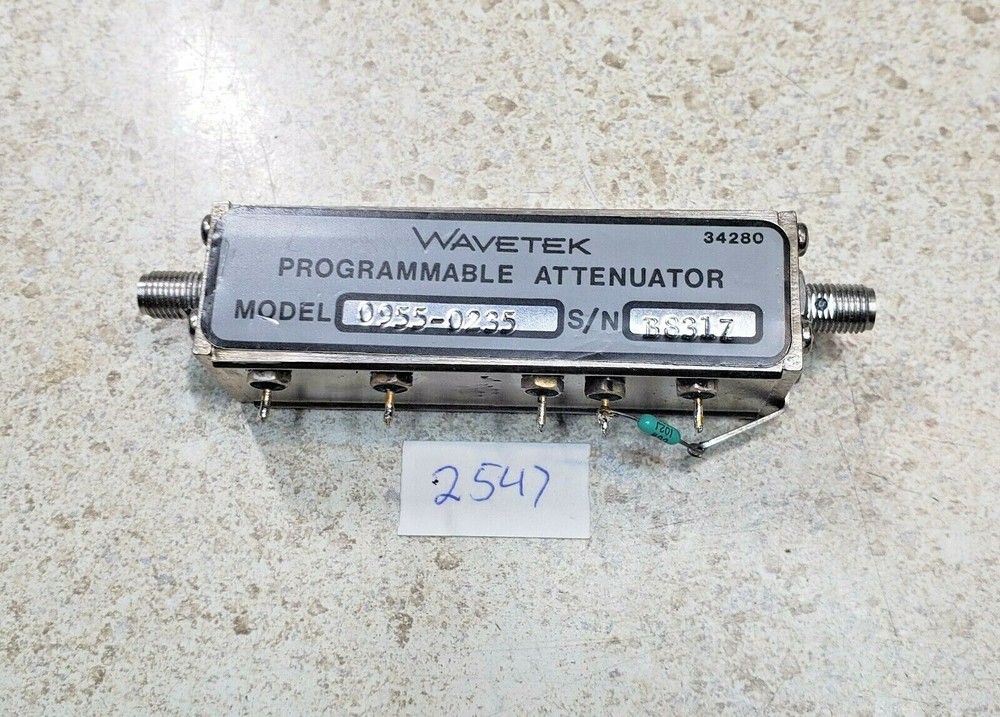 HP Hewlett Packard 0955-0235 Wavetek Programmable Attenuator