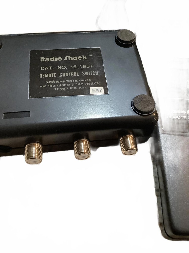 Radio Shack Remote Control Switch with AC Adapter