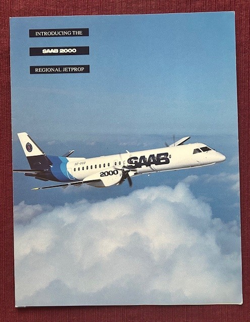 SAAB 2000 Brochure 1991