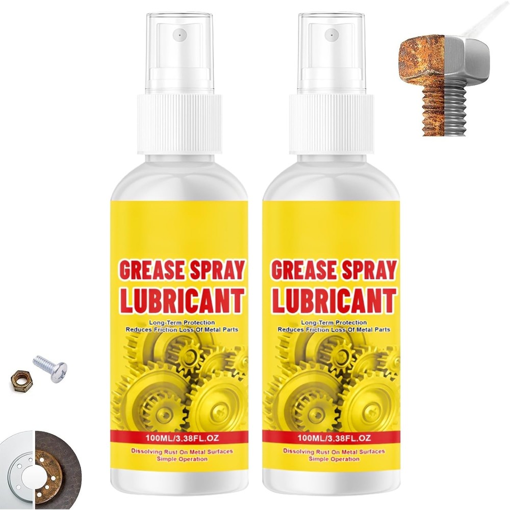 Anti-Rust Lubricant Spray & Rust Removerm, Multi-Purpose Rust...