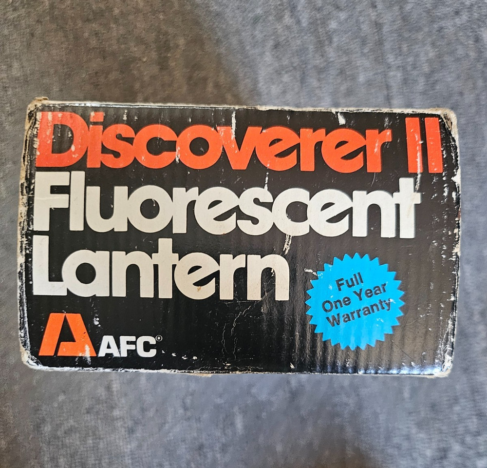 AFC Discoverer II Fluorescent Lantern NWT