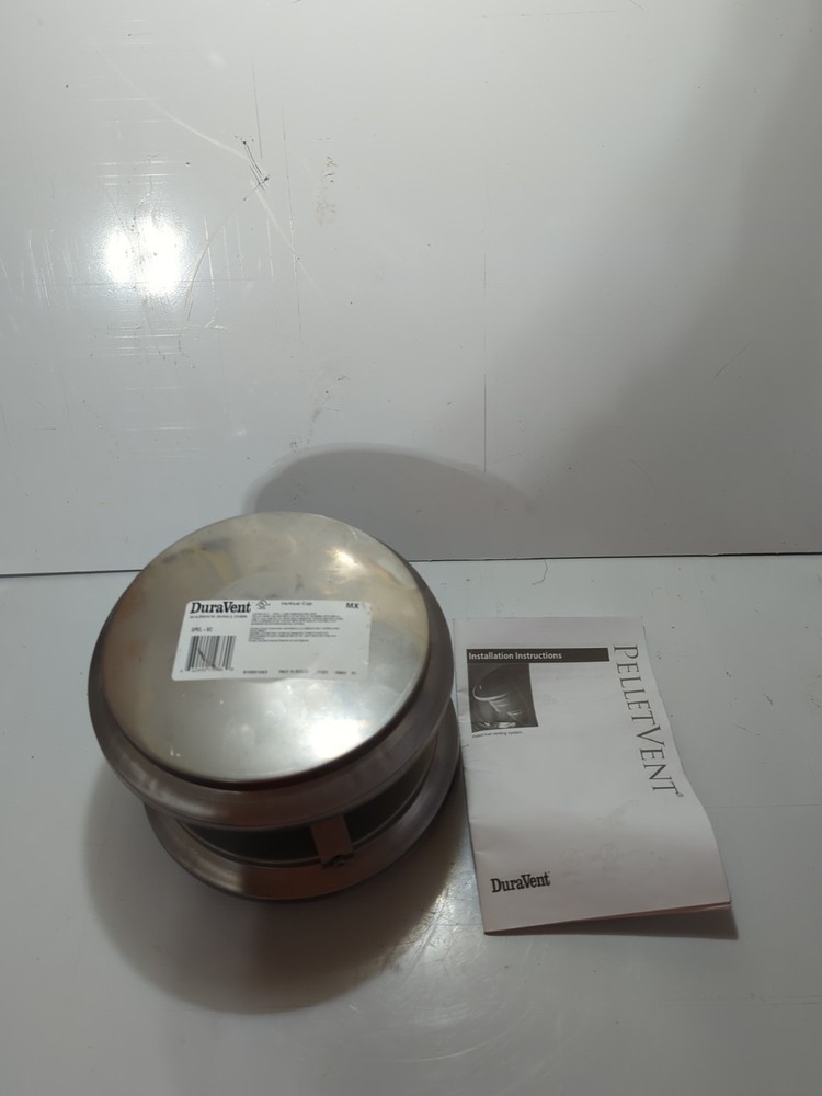Pelletvent for Multi-Fuel 3In. Diameter Vertical Cap
