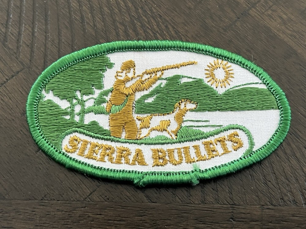 VINTAGE "SIERRA BULLETS” PATCH