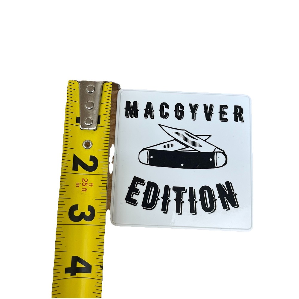 MacGyver Edition Custom Sticker