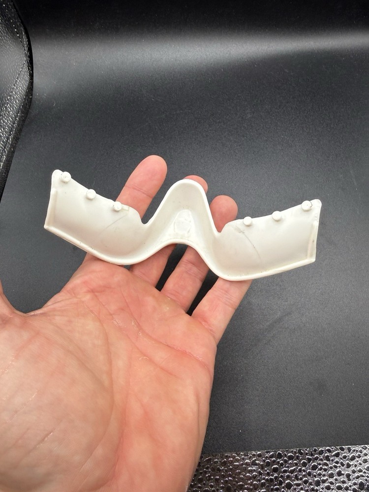 Vintage Oakley Half Mask Matte White